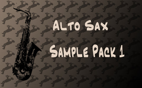 Alto Sax Sample pack 1 - Click to Listen